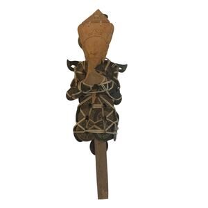 Vintage Hand Crafted Asian sculpture made of Lucky coins